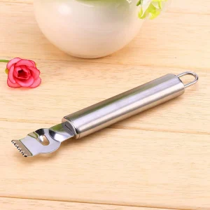 Kitchen Peeling Tool and Fruit Zester Scraper